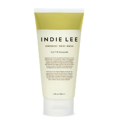 Shop Indie Lee Energize Body Wash (180ml) In White