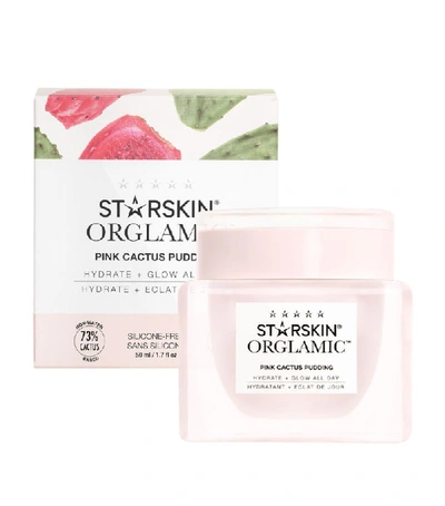 Shop Starskin Orglamic Pink Cactus Pudding (50ml) In White