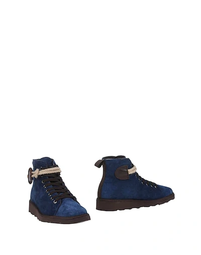 Pànchic Ankle Boot In Dark Blue