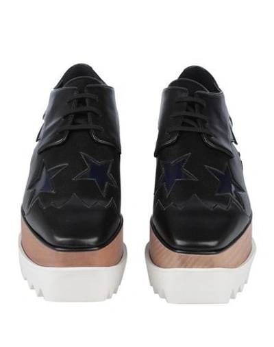 Shop Stella Mccartney Lace-up Shoes In Black