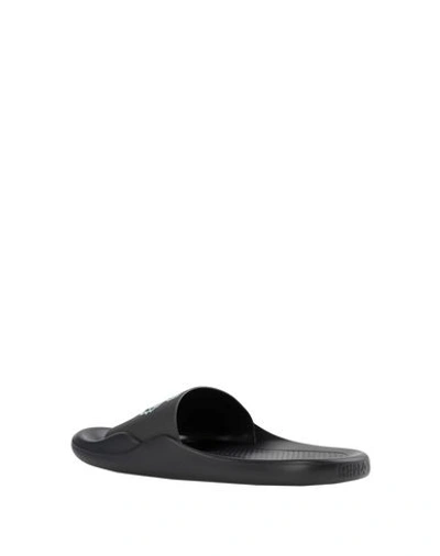 Kenzo Tiger Pool Mules In Black