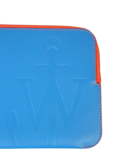 Shop Jw Anderson "anchor" Pouch In Blue