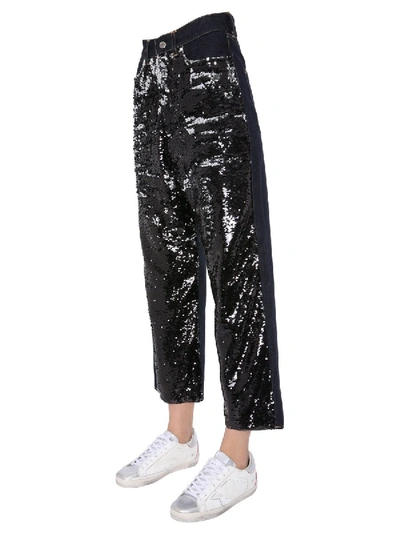 Shop Golden Goose "breezy" Jeans In Black