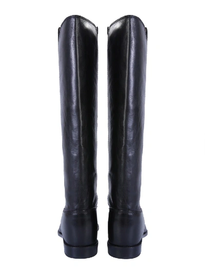 Shop Isabel Marant "chess" Boots In Black