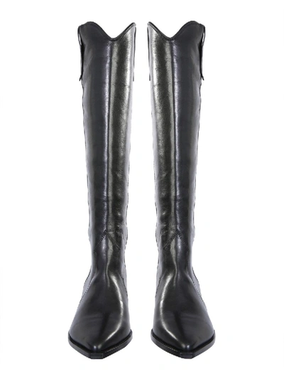 Shop Isabel Marant "denvee" Boots In Black