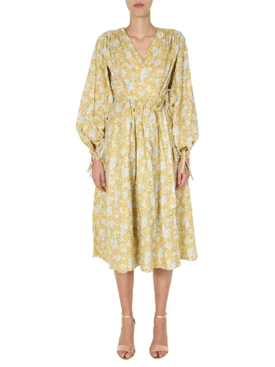 Shop Jovonna "eclipse" Dress In Yellow