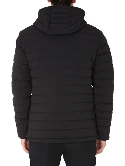 Shop Moose Knuckles "fulcres Down Jacket In Black