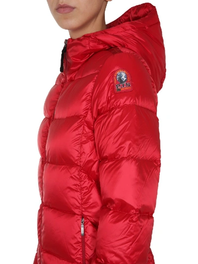 Shop Parajumpers "leah" Down Jacket In Red