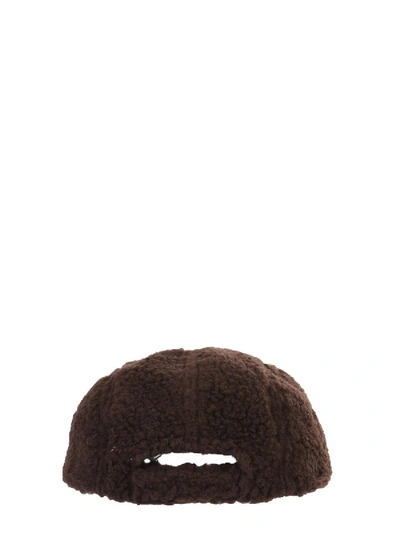 Shop Isabel Marant "logan" Hat In Brown