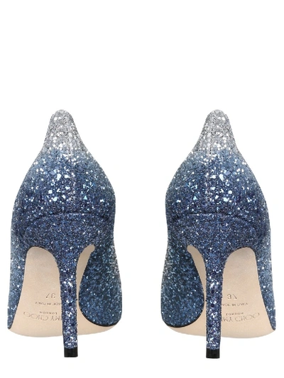 Shop Jimmy Choo "love 85" Decolletès In Denim