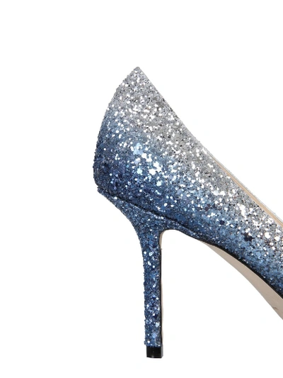 Shop Jimmy Choo "love 85" Decolletès In Denim