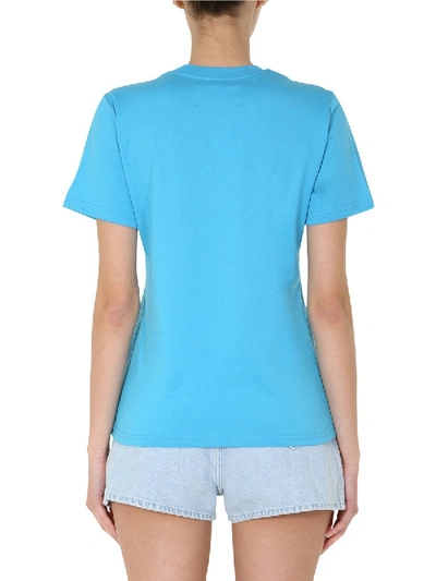 Shop Alberta Ferretti "love Me Starlight" T-shirt In Azure