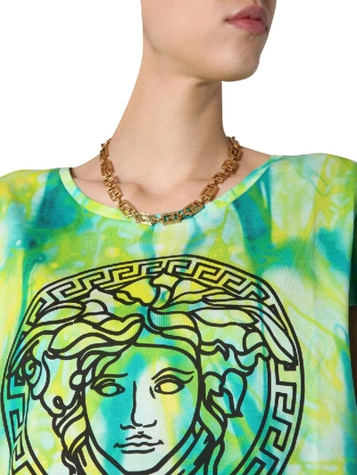 Shop Versace "medusa" T-shirt In Green