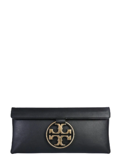 Shop Tory Burch "miller" Clutch In Black