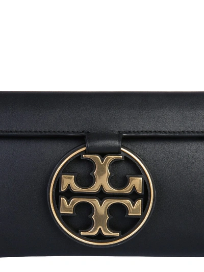 Shop Tory Burch "miller" Clutch In Black