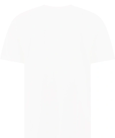 Shop Acne Studios "nash Face" T-shirt In White