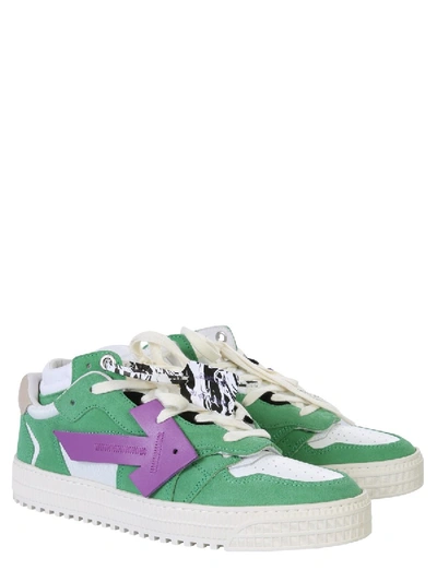 Shop Off-white "off Court Low" Sneakers In Green