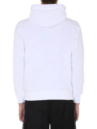 Shop Diesel "s-girk-hood-s1" Sweatshirt In White