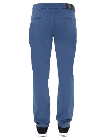 Shop Hugo Boss "schino" Trousers In Blue