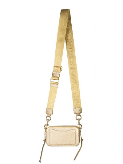 Shop Marc Jacobs "snapshot Dtm" Bag In Gold