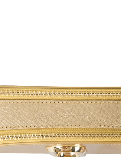 Shop Marc Jacobs "snapshot Dtm" Bag In Gold