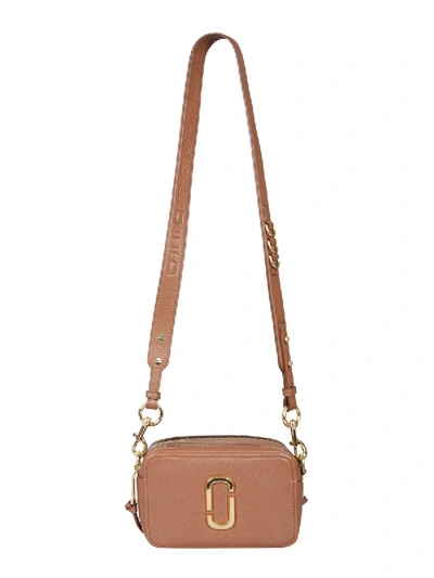 Shop Marc Jacobs "softshot 21" Bag In Brown