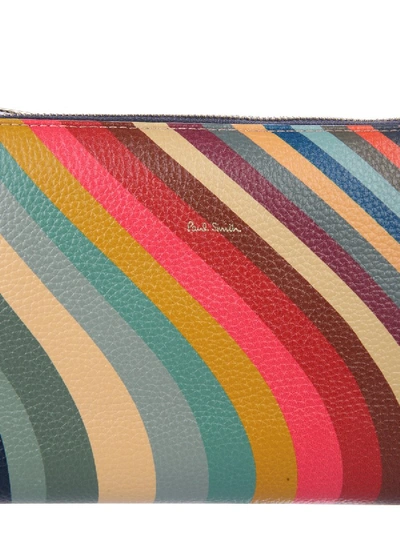 Shop Paul Smith "spring Swirl" Shoulder Bag In Multicolour