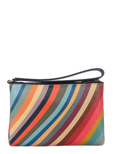 Shop Paul Smith "swirl" Pouch In Multicolour