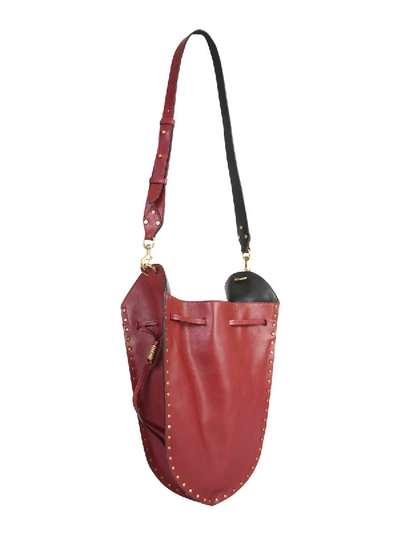 Shop Isabel Marant Étoile "taj" Crossbody Bag In Red