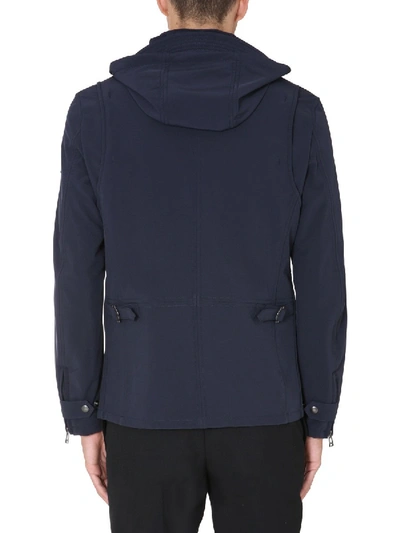 Shop Belstaff "wing" Jacket In Blue