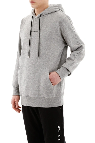 Shop Alyx 1017  9sm Logo Hoodie In Grey