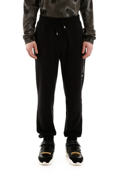 Shop Alyx 1017  9sm Sweatpants With Logo In Black