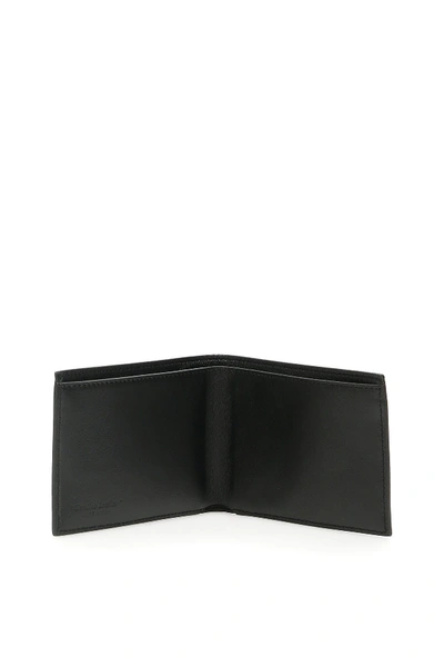 Shop 424 Bifold Wallet With Logo In Black