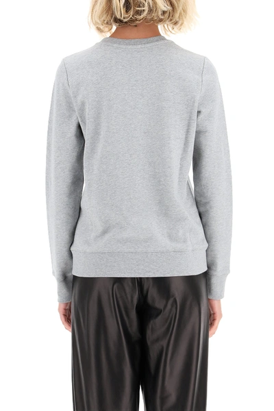 Shop Apc A.p.c. A.p.c. 19-87 Sweatshirt In Gris Chine