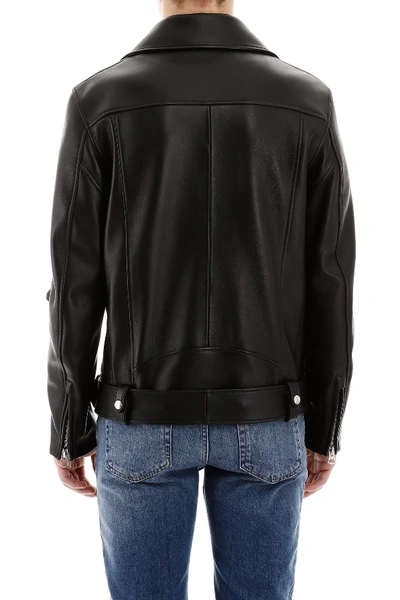 Shop Acne Studios Biker Jacket In Black