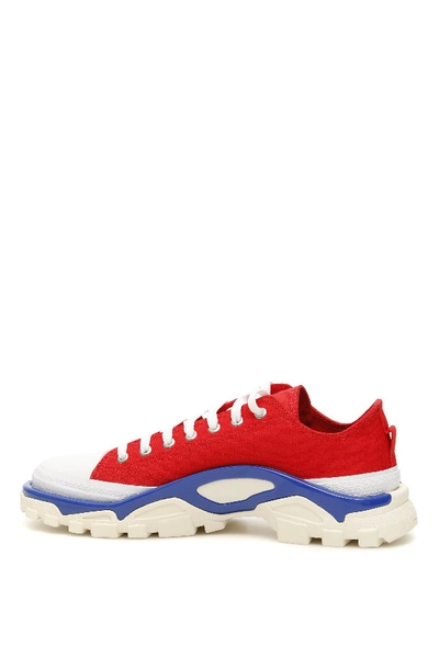 Shop Adidas Originals Adidas By Raf Simons Unisex Rs Detroit Runner Sneakers In Red Silvmt Boblue