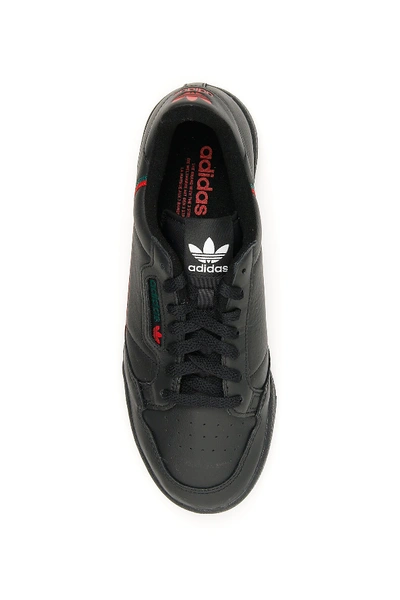 Shop Adidas Originals Adidas Continental 80 Sneakers In Core Black