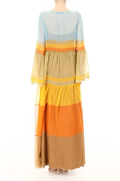 Shop Alberta Ferretti Multicolor Dress