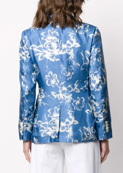 Shop Alberto Biani Jackets In Blu