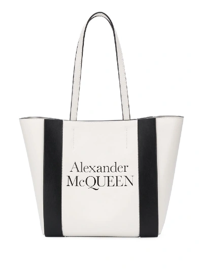 Shop Alexander Mcqueen Bags In Bianco