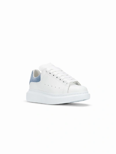 Shop Alexander Mcqueen Sneakers In Bianco