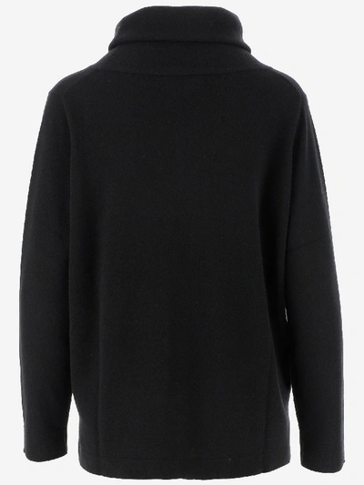 Shop Allude Sweaters In Nero