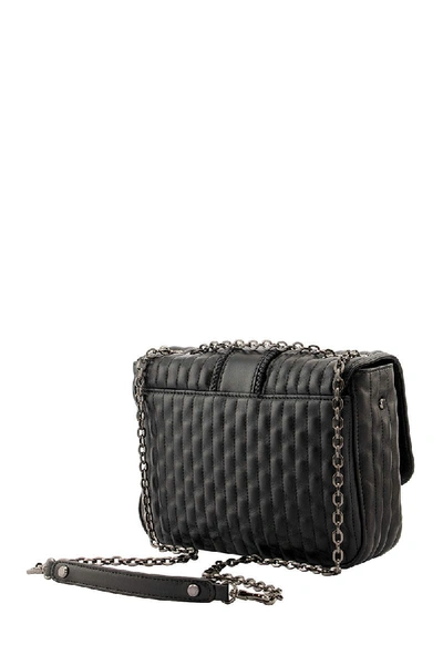 Shop Longchamp Amazone Shoulder Bag S In Black