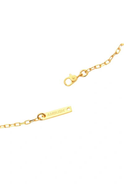 Shop Ambush Ofuda Necklace In Gold