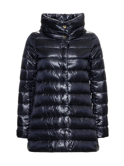 Shop Herno Amelia Down-jacket In Black