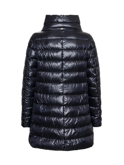 Shop Herno Amelia Down-jacket In Black
