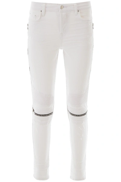 Shop Amiri Mx2 Jeans In White