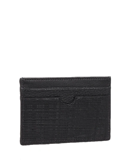 Shop Loewe Anagram Cardholder In Black