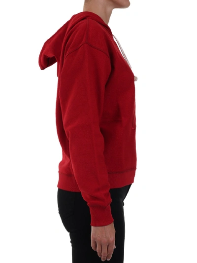 Shop Loewe Anagram Sweater In Red