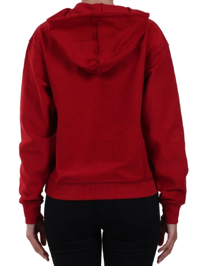 Shop Loewe Anagram Sweater In Red